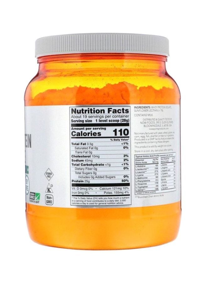 Now Foods Whey Protein Isolate Powder - Image 2
