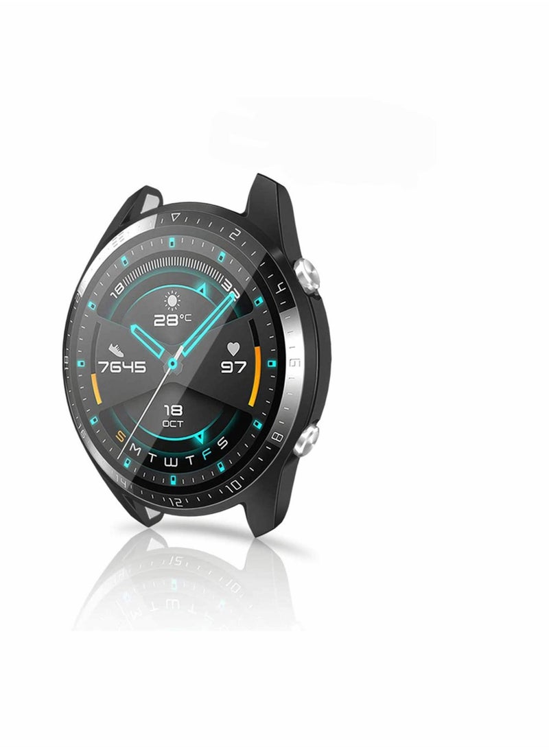 Y&D - Compatible for Huawei Watch GT 2 46mm Screen Protector Case 1PCS Soft TPU Scratch Resist Full Cover Proof Protective Bumper Shell - Image 1