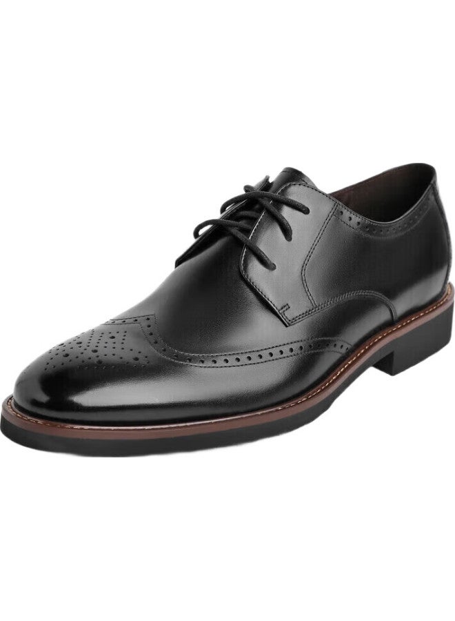 belle Mall Matching Cowhide Leather Men'S Formal Business Dress Shoes B3217Cm0, Black 2, Size 40 - Image 1