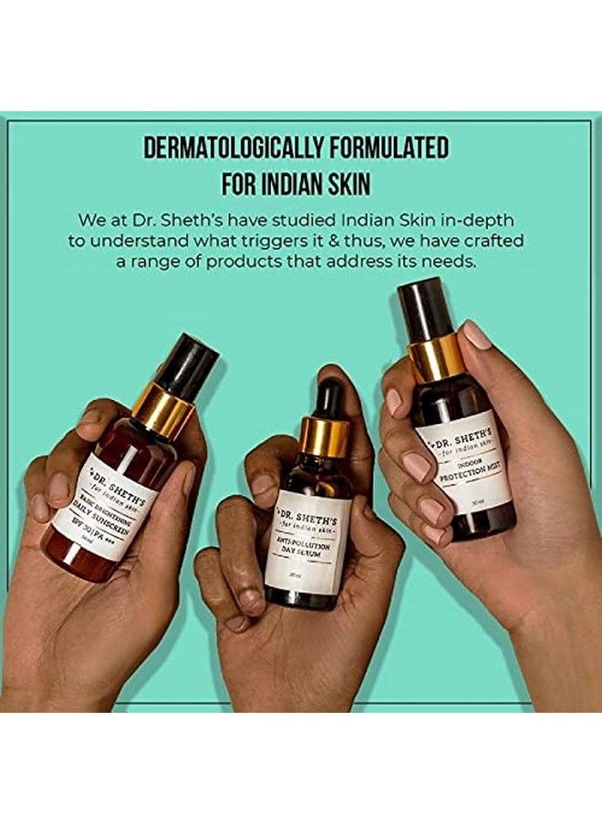 Dr. Sheth's - Centella & 10% Niacinamide Serum For All Skin Types With 1% Zinc Pca & Liquorice Extract; Serum For Skin For Oily Dry Sensitive Normal 30Ml - Image 1
