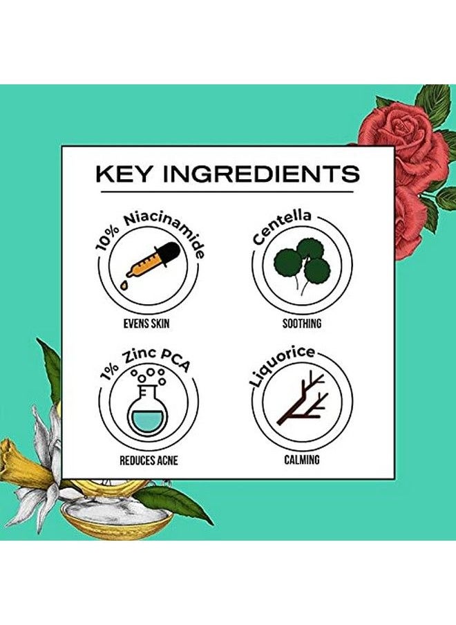 Dr. Sheth's - Centella & 10% Niacinamide Serum For All Skin Types With 1% Zinc Pca & Liquorice Extract; Serum For Skin For Oily Dry Sensitive Normal 30Ml - Image 1