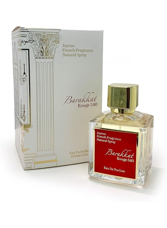عطر باراكات روج 540 أو دو بارفان - 100 مل من جويوس فرينش فراجرانس