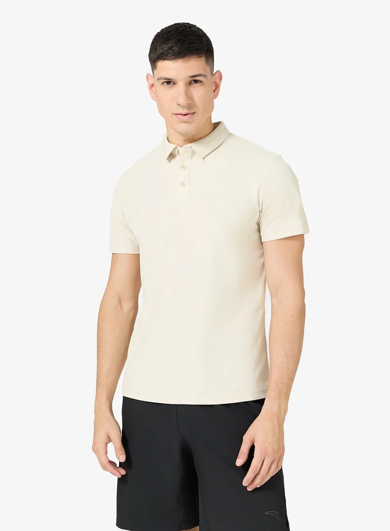ANTA Men’s Short Sleeve Polo Shirt – Clean Casual Style for Everyday Wear