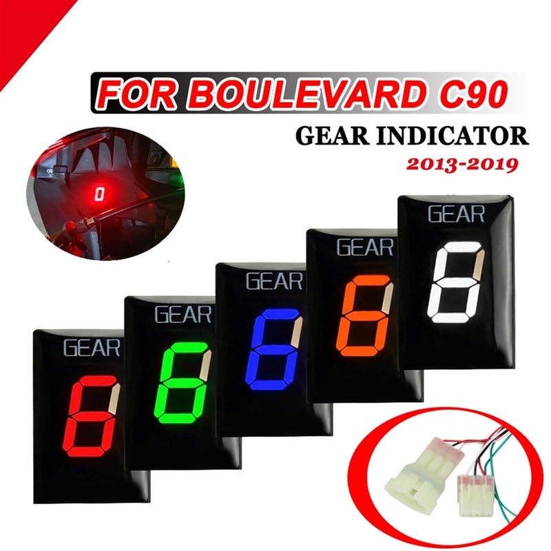 Motorcycle Gear Indicator for Suzuki Boulevard C90 - Image 3