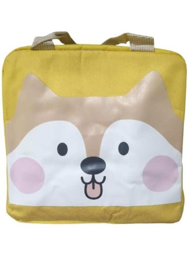 Spaceshoop Cute Cartoon Lunch Bags for Kids Reusable Insulated Lunch Box nurse student office worker lunch tote bag (Multicolor)  - Image 1