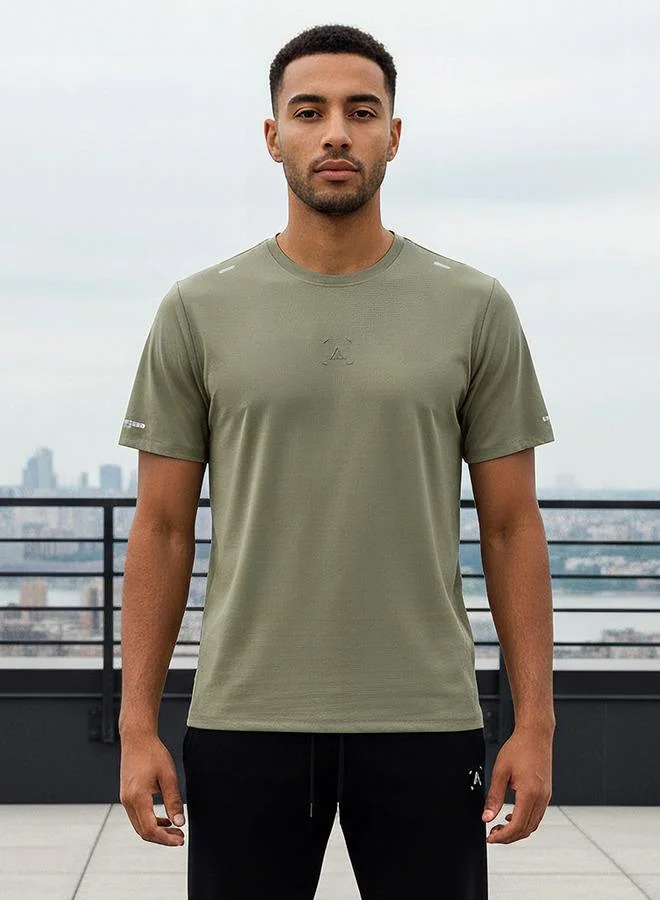 Men 2 Way Stretch Performance T-shirt