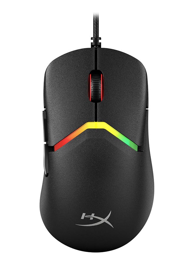HyperX Pulsefire Saga Gaming Mouse, Modular Design with Interchangeable Parts, 69g Lightweight, 8kHz Polling Rate, Optical Switches, Up to 26,000 DPI, Custom RGB Lighting, Black | A2PB3AA - Image 1