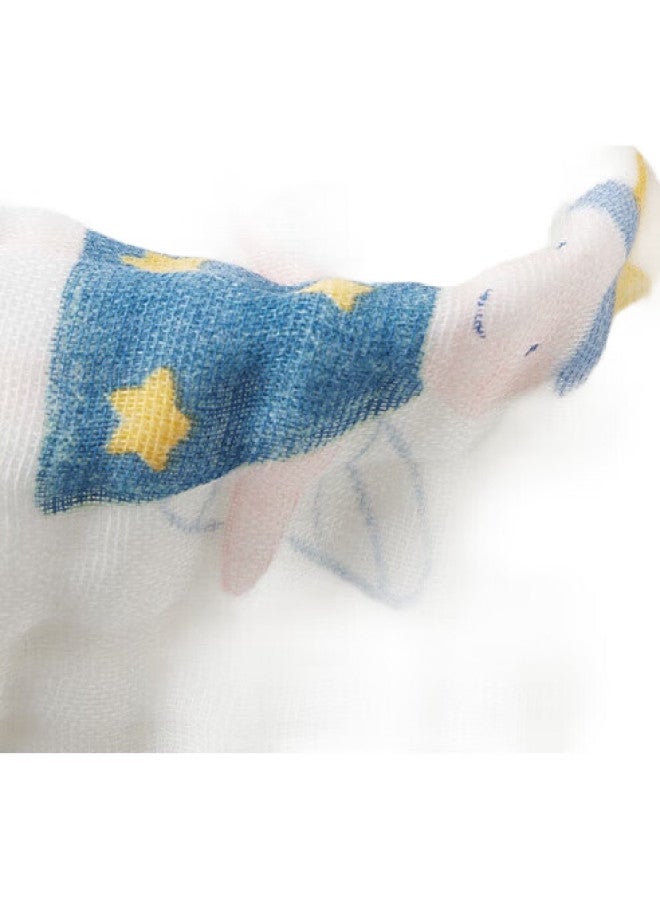 Emxee Baby Drool Bib, Cotton Newborn Handkerchief, Gauze Face Towel, Baby Towel, Bath Face Wipe, Small Square Towel, 6-Pack - Image 3