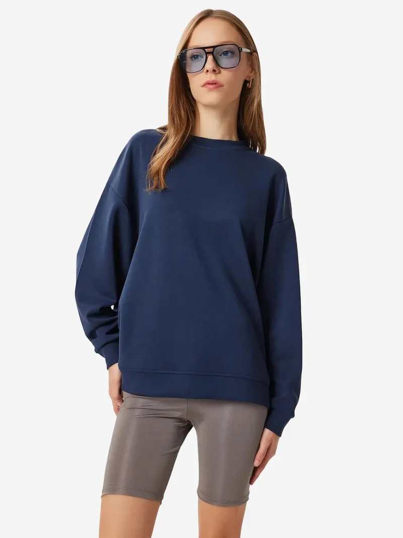 Lovely Istanbul ISTANBUL Oversized Crew Neck Sweatshirt