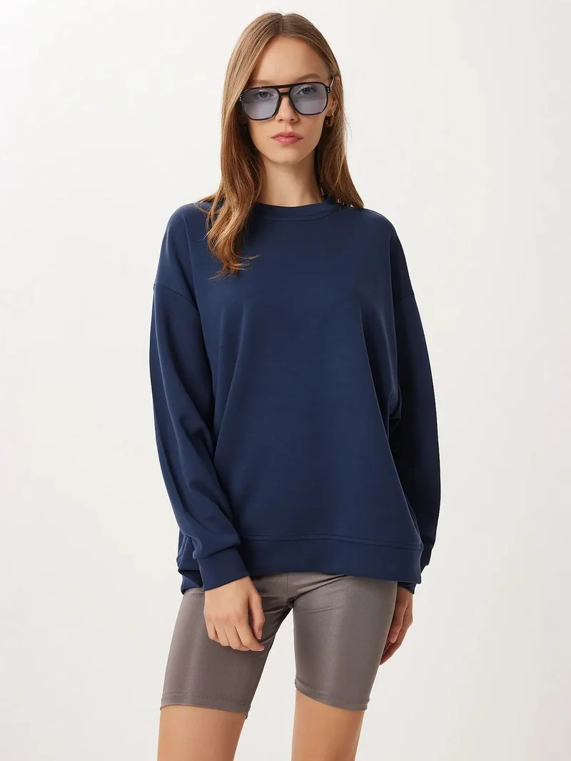 Lovely Istanbul ISTANBUL Oversized Crew Neck Sweatshirt