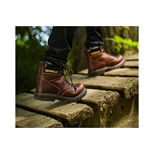 Cat Footwear Men's Second Shift Soft Toe Work Boot, Tan, 9 - Image 2
