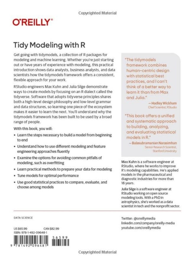 Tidy Modeling with R: A Framework for Modeling in the Tidyverse - Image 1