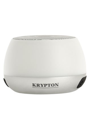 Krypton Colourful Small RGB Light Wireless Speaker- KNMS5396/Hands-Free Call, Type C Charging, TWS Connection/ Small Size with Powerful Volume Ideal for Indoor and Outdoors/ Support 2 Wireless Speaker, 360 Surround Stereo Sound/ White Color, 2 Years Warranty - pzsku/ZAB047A3772A2B0653D80Z/45/_/1725701586/aa99d702-2251-4b77-848b-2edfe6013afd