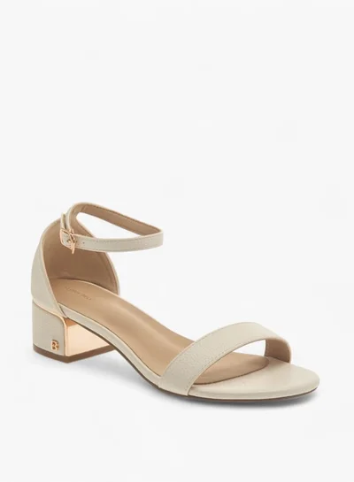 فلورا بيلا من شو إكسبرس Womens Block Heel Sandals With Ankle Strap