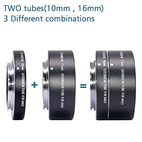 Mcoplus EXT-M4/3-M Automatic Extension Tube for Olympus Panasonic Micro 4/3 System Camera（10 16 21） - Image 3