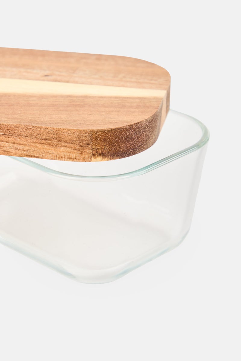 Muy Mucho Butter Container Dispenser, Brown  - Image 3