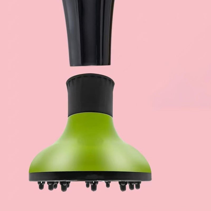 Green Hair Diffuser Nozzle For Dryer Curly Wavy Hairstyles Women Men Salon Use - Image 5