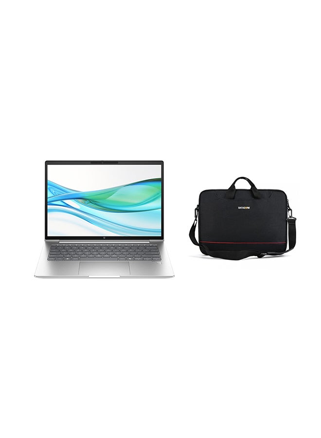 (Upgraded Version) ProBook 460 G11 Laptop With 16-inch Display, Intel Core Ultra 7-155U Processor/16GB DDR5 RAM/512GB SSD/ DOS(Without Windows)+Bag English/Arabic Silver English/Arabic Silver