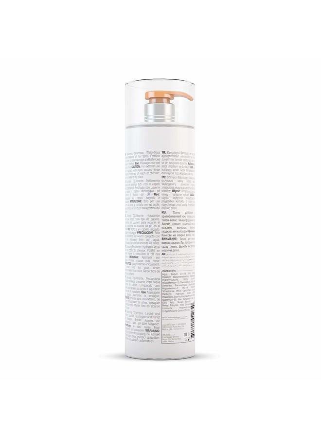 GK Hair Balancing Shampoo Repairs Dry Damage For Oily Flaky Itchy Scalp Thinning Removes Impurities Deep Cleansing Natural Moisture Keratin Treatment Sulfate Parabem Free All Hair Types - 33.8 Ounce - Image 2