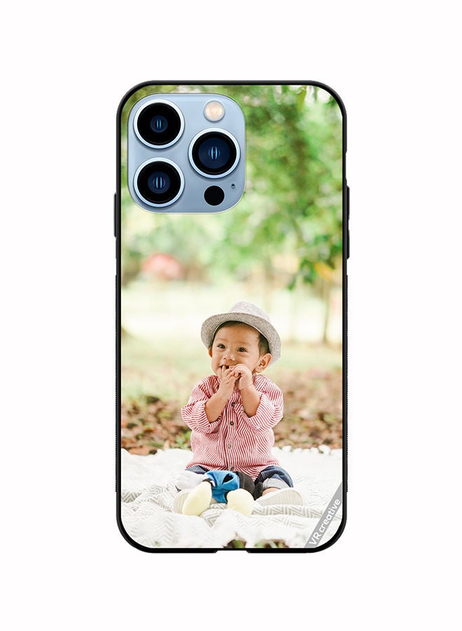 VR CREATIVE Protective Case Cover For Apple iPhone 13 Pro Max Smiley Baby Design Multicolour - Image 1