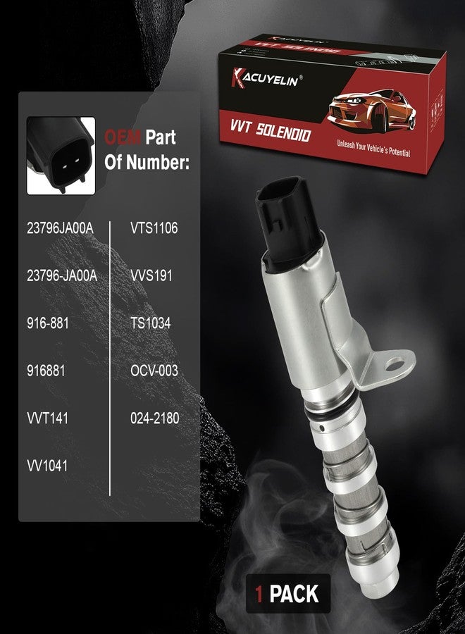 صمام التحكم في زيت المحرك VVT ذو توقيت الصمامات المتغير (916881) متوافق مع نيسان ألتيما، روغ، جوك، سنترا 2007-2014، بديل للرقم 23796JA00A، قطعة واحدة - Image 5