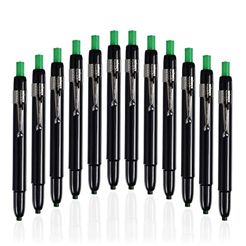 Listo 1620 Box of 12 Green Color China Markers/Grease Pencils/China Marking Pencils/Wax Pencils - Image 1