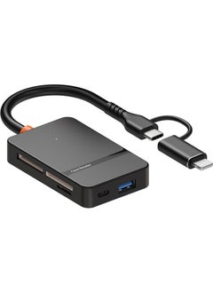 Apera MT86 8in1 Multi Input CF Card Reader Compatible with Mac iPhone 15 16 Type-C 5gbps Data Transfer  - Image 1