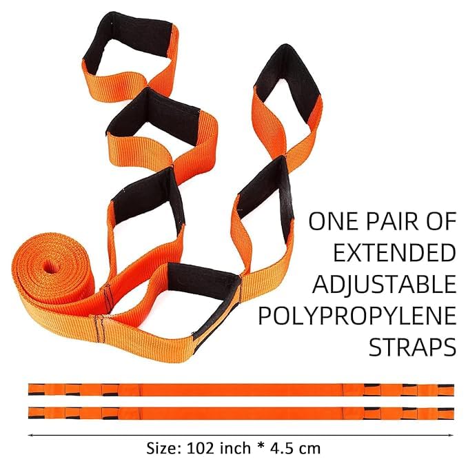VYOM TRADING Nylon High Density Soft Durable Ergonomic Design Flexible Adjustment Lifting Straps for HouseMoving Furniture Appliances Boxes Heavy Objects Moving Pack of 1 - Image 2