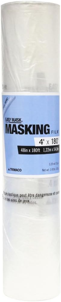 Trimaco Trimaco Easy Mask Standard Grade Masking Film 39 mil 48inch x 180feet  - Image 1