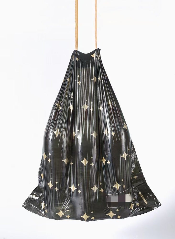 Drawstring Garbage Bag Thickened And Non Dirty Automatic Hand Closing Portable Plastic Bag Household Kitchen  - Image 4