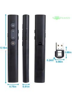 Gasin PPT page turning pen multi-functional business remote control teaching demonstration USB charging battery laser page turning pen  - Image 4