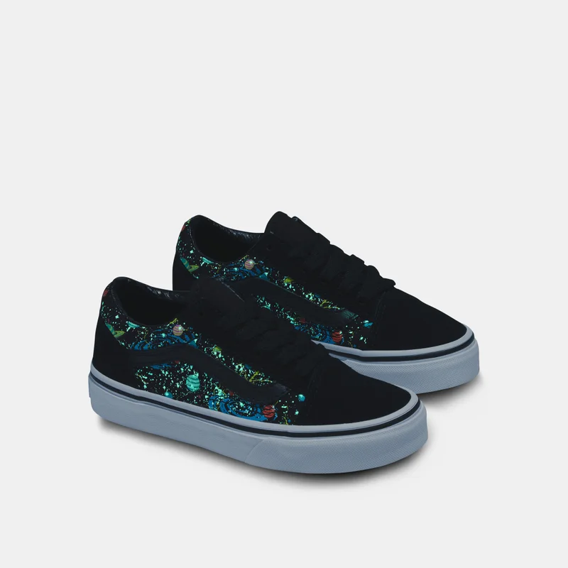 VANS Kids' Glow In The Dark Old Skool Shoes