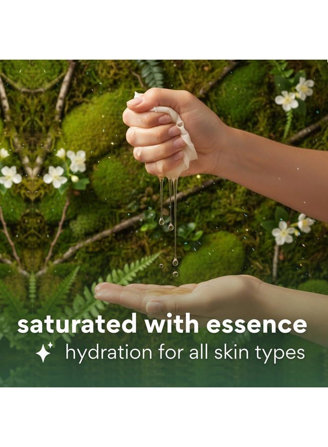 dearcloud x Moomin Clear Jewel Dew Essence Face Mask, Korean Sheet Mask - Allantoin, Niacinamide & Cica (3 Pack) - Image 5