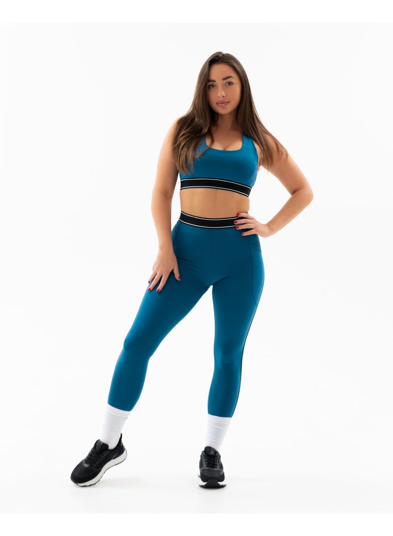 ADATTO Yoga Midnight Co-ord set (Blue) - Image 1