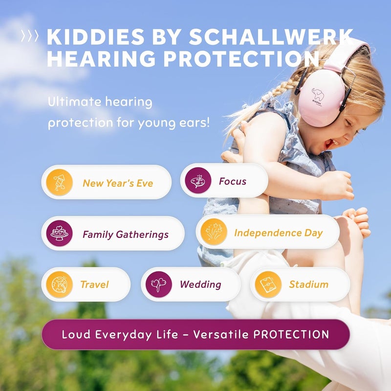 Schallwerk ® Noise Protection Headphones for Kids – Ear Protection for Kids, Toddlers, and Babies - Image 2