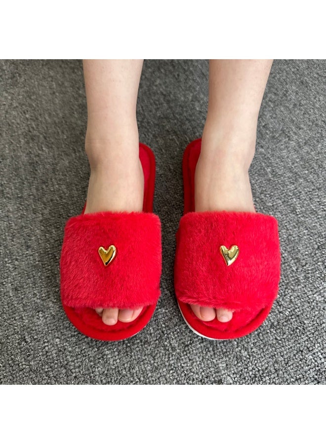 Love Heart Women'S Home Slippers - Image 1