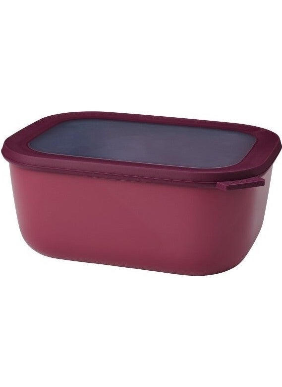 Mepal Multi Bowl Circular Rectangular Food Container 3000 ml  - Image 1