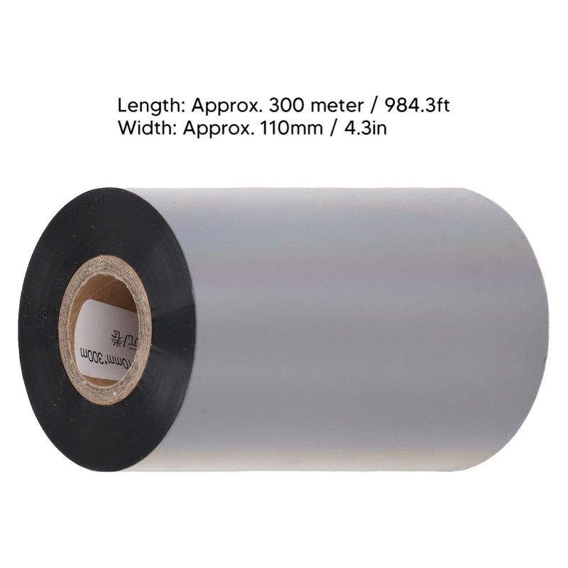 Black Thermal Transfer Ribbon For Self Adhesive Label Barcode Printing - Image 4