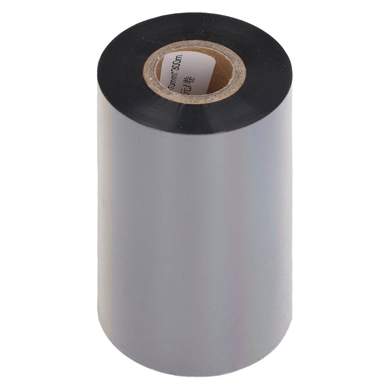 Black Thermal Transfer Ribbon For Self Adhesive Label Barcode Printing - Image 2