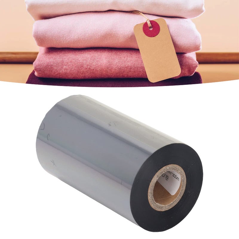 Black Thermal Transfer Ribbon For Self Adhesive Label Barcode Printing - Image 5