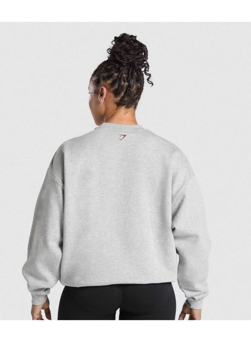 Gymshark Unisex Crewneck Sweatshirt - Athletic Pullover for Gym & Casual Wear - Image 2