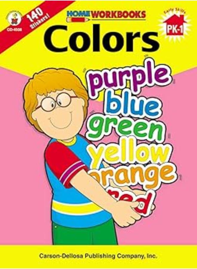 Colors, Grades PK - 1 (Home Workbooks) 