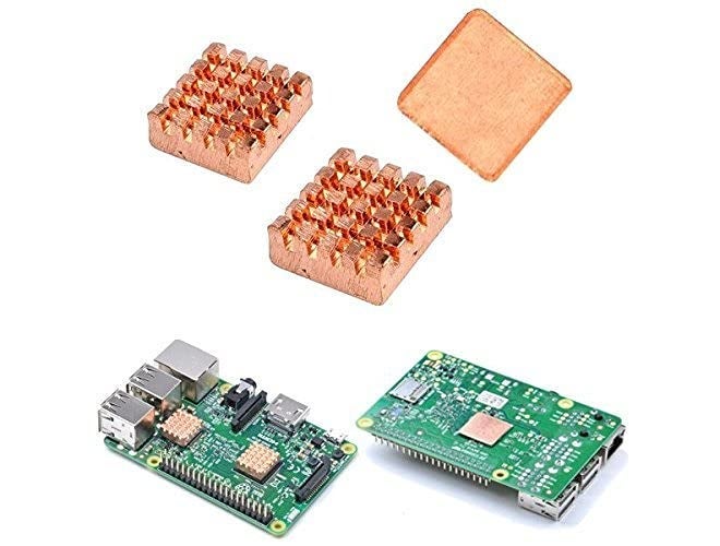 REES52 Raspberry Pi 3/ 4b Pure Copper Heat Sink + Cpu Copper - Image 5