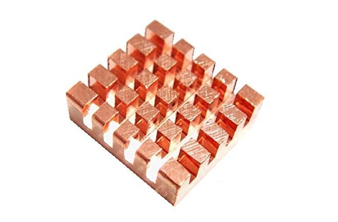 REES52 Raspberry Pi 3/ 4b Pure Copper Heat Sink + Cpu Copper - Image 4