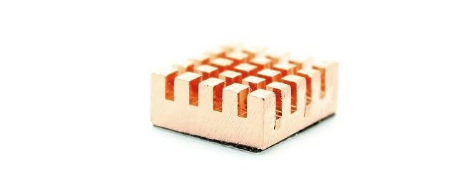 REES52 Raspberry Pi 3/ 4b Pure Copper Heat Sink + Cpu Copper - Image 3