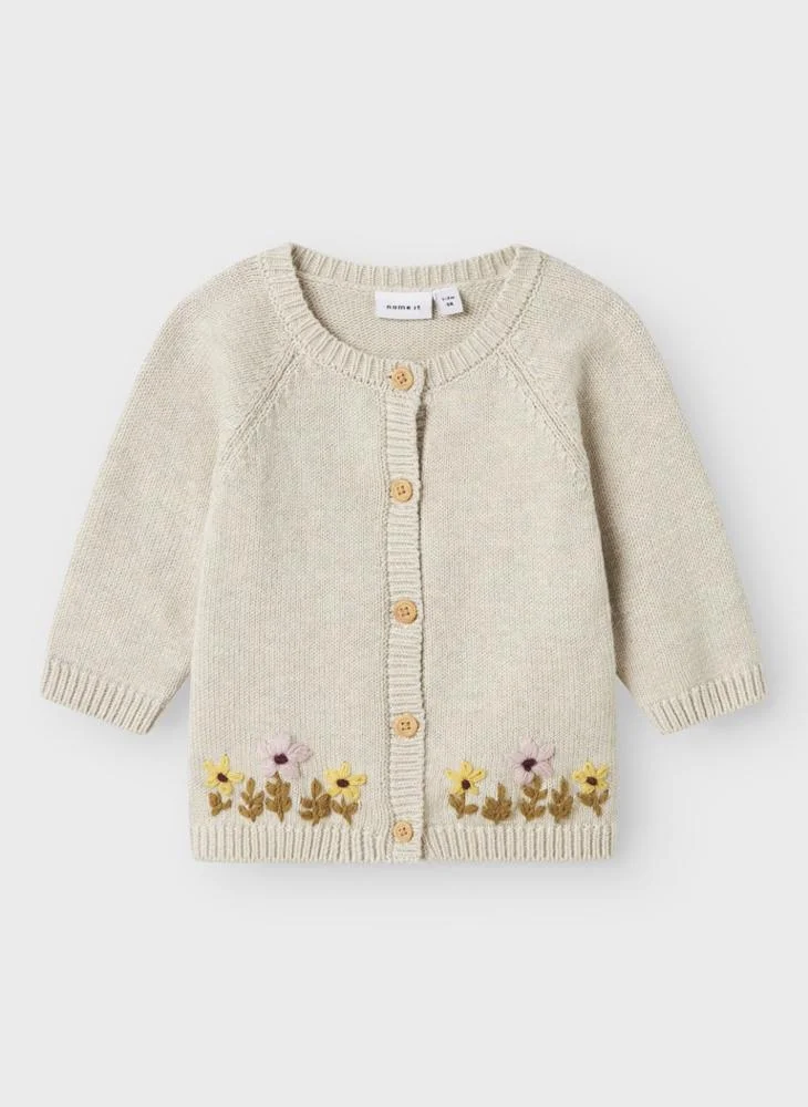 NAME IT Kids Nbfkamma Flower Cardigan
