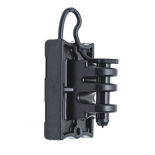 Zareba IWTPLB-Z Wood Post or T-Post Insulator,Black 25 Pack - Image 1
