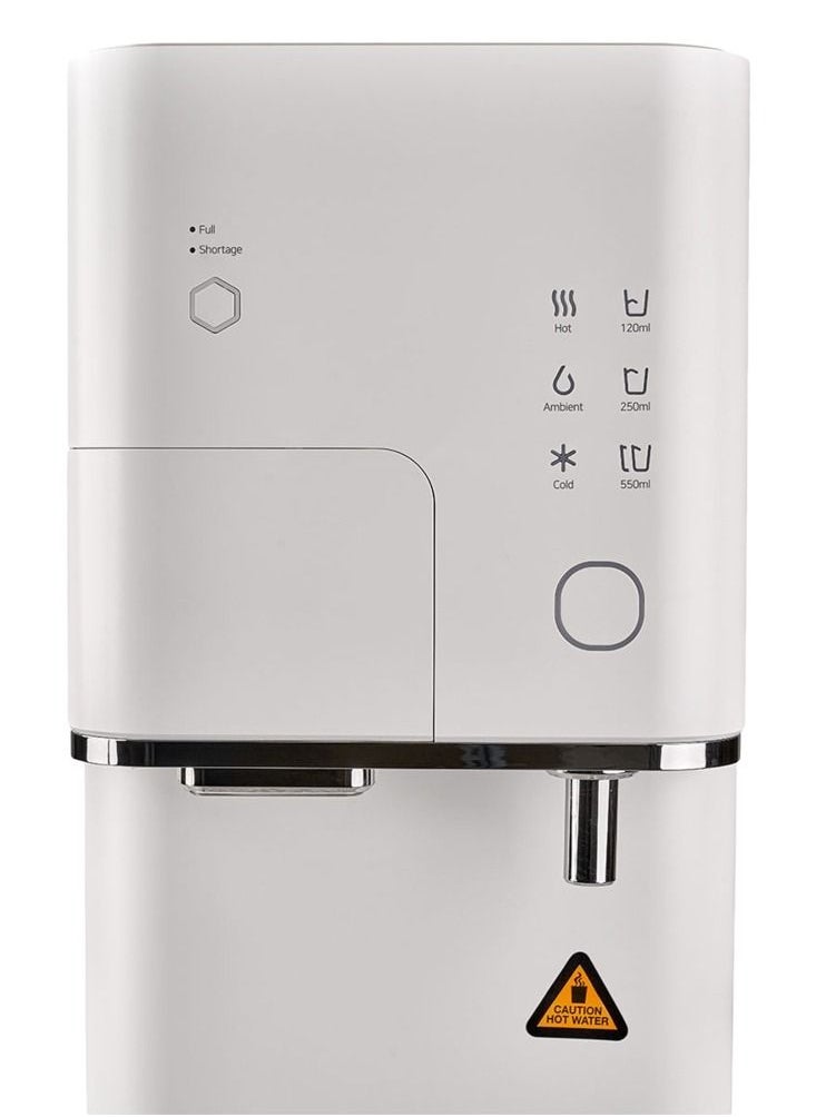 RUHENS New 2 in 1 Water Purifier And Ice Maker | 480 Ice Cubes Per Day | 5-step filtration system | Hot & Cold Water Dispenser Ice Maker Combo For Home & Office | UV Care | Child Lock For Safety  - Image 3
