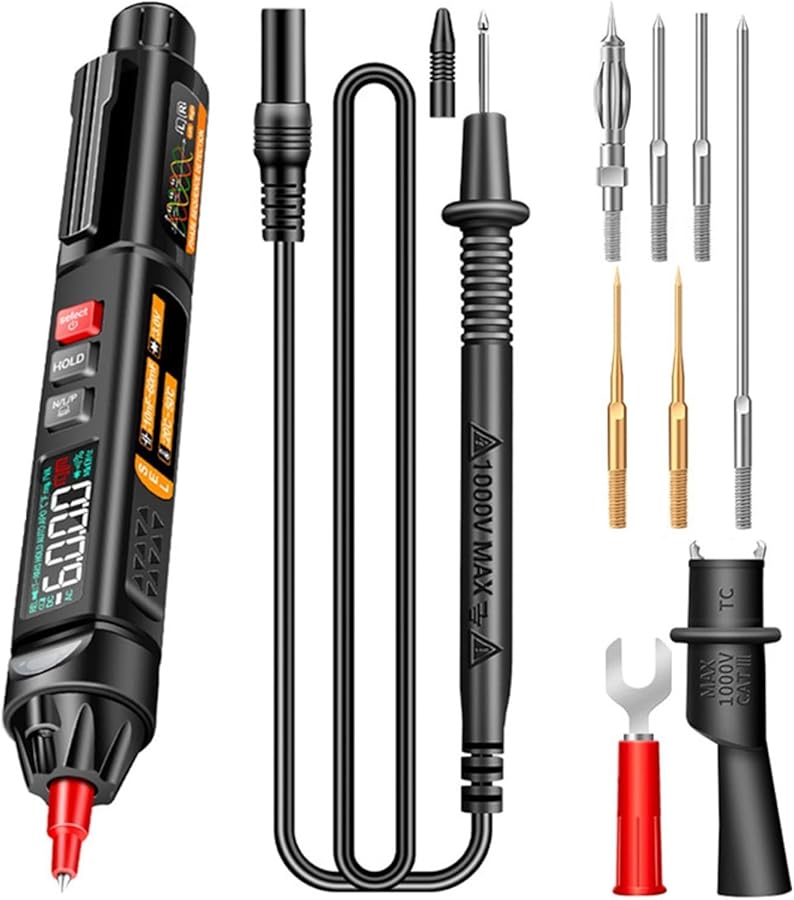 Mini Digital Multimeter Pen With Voice Broadcast And Non Contact Voltage Detection Size B - Image 2