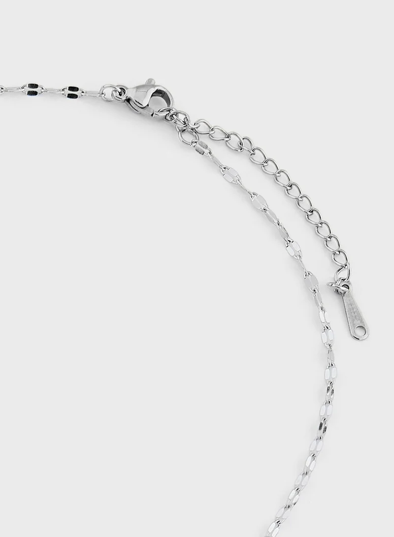 ايلا ليمتد اديشن Floral Diamante Pendant ,Ring & Earring Set